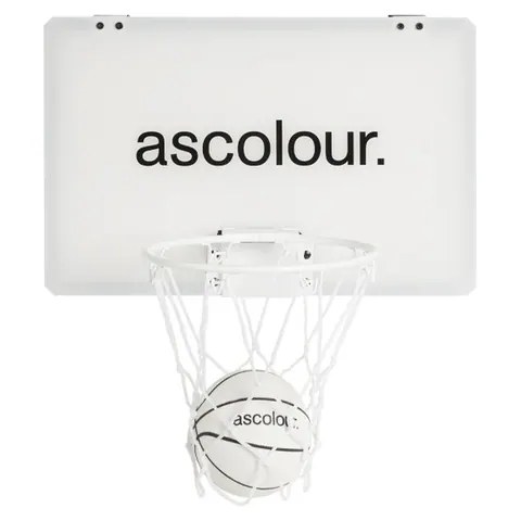 AS Colour ASC Mini BBall Set in White