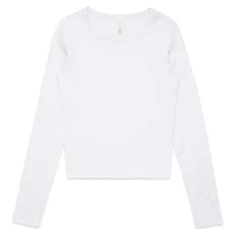 AS Colour Wo's Organic Rib L/S Tee