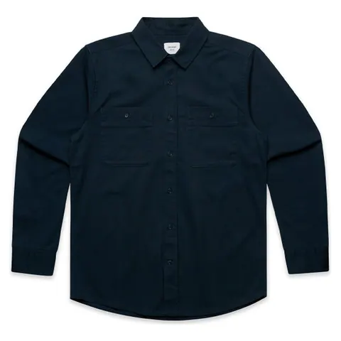 AS Colour Work Shirt in Navy