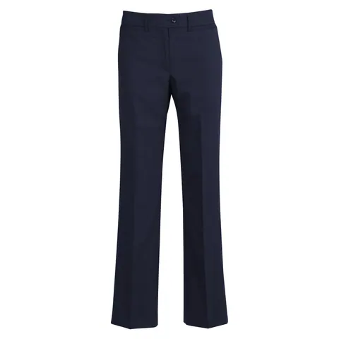 Biz Corporates Womens Comfort Wool Stretch Relaxed Pant
