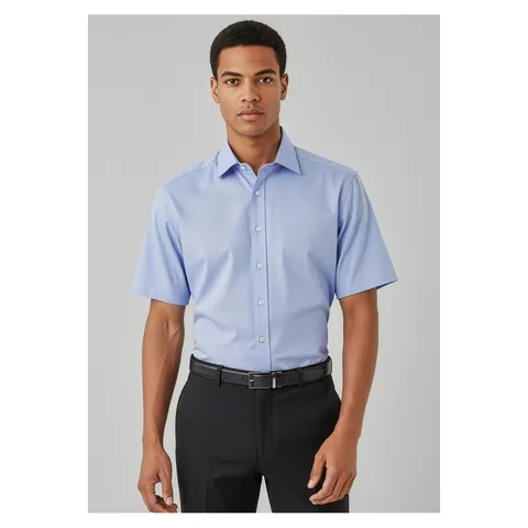 Biz Corporates Hudson Mens Short Sleeve Shirt