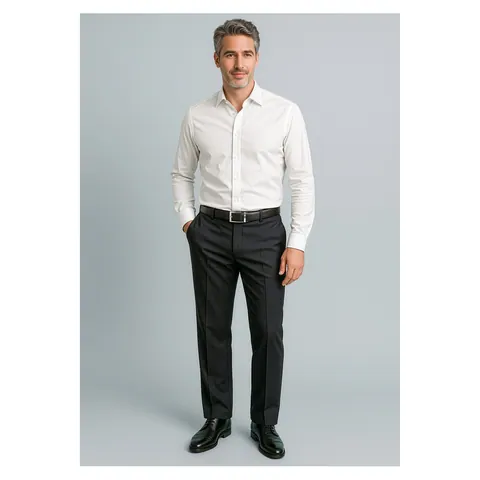 Biz Corporates Cool Stretch Mens Adjustable Waist Pant (Regular)