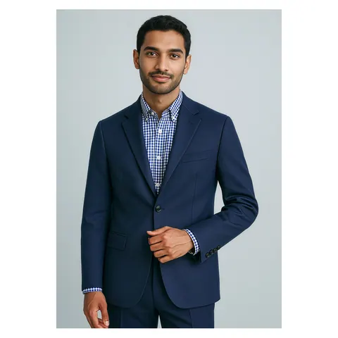 Biz Corporates Mens Cool Stretch 2 Button Classic Jacket