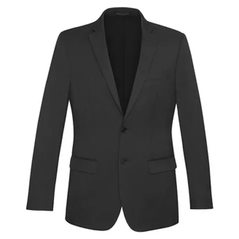 Biz Corporates Comfort Wool Stretch Mens Slimline Jacket