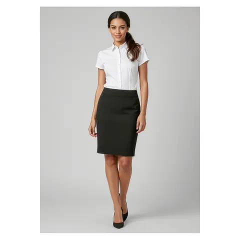 Biz Collection Womens Classic Knee Length Skirt