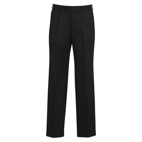 Biz Collection Classic Mens Pleat Pant