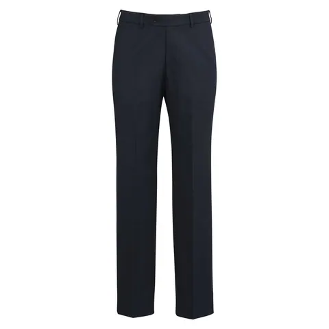 Biz Collection Mens Classic Flat Pant