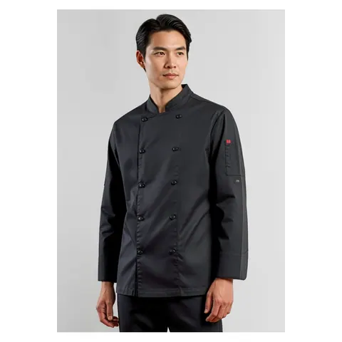 Biz Collection Gusto Mens Long Sleeve Chef Jacket