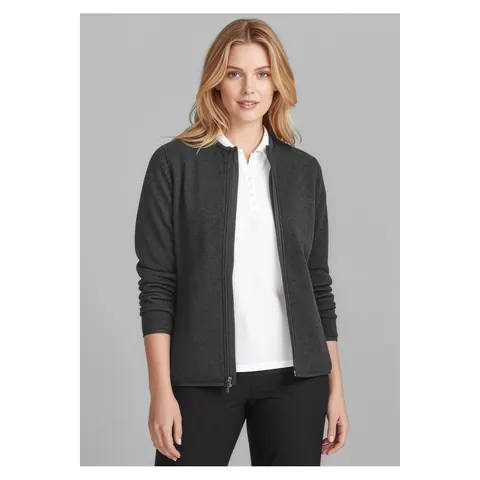 Biz Collection Nova Womens Zip Front Jumper
