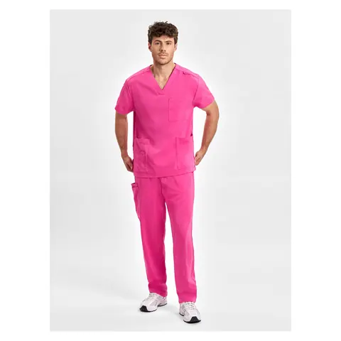 Inaura Pink Unisex Scrub Pant