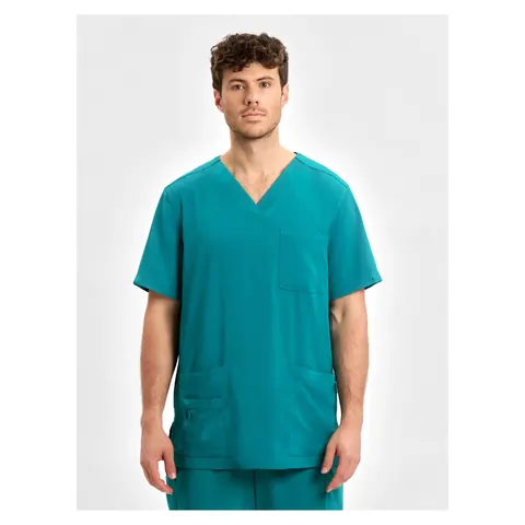 Inaura Avery Mens V-Neck Scrub Top