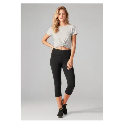 Biz Collection Womens Flex 3/4 Leggings