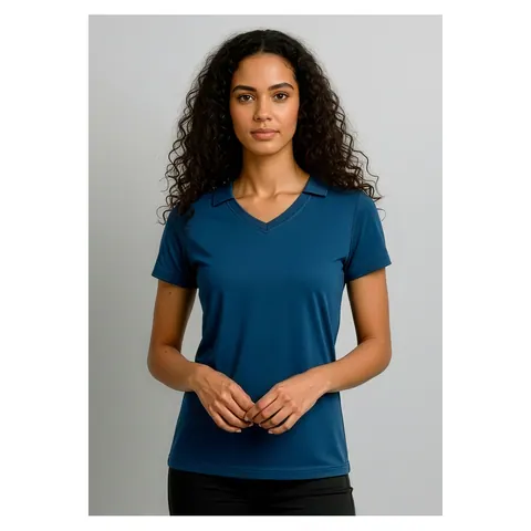 Biz Collection Byron Womens Short Sleeve Polo