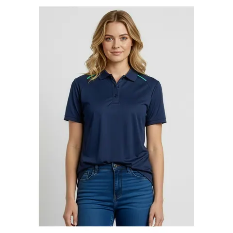 Biz Collection Academy Womens Short Sleeve Polo