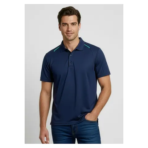 Biz Collection Academy Mens Short Sleeve Polo