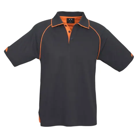 Biz Collection Fusion Mens Short Sleeve Polo