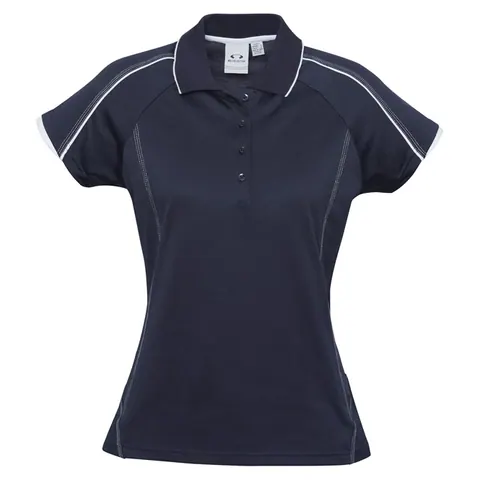 Biz Collection Blade Womens Short Sleeve Polo