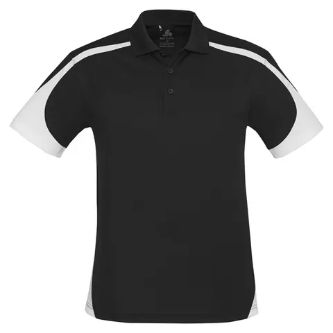 Biz Collection Mens Talon Short Sleeve Polo