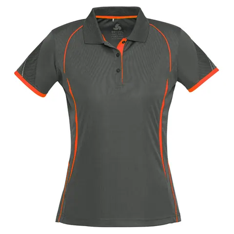 Biz Collection Womens Razor Short Sleeve Polo