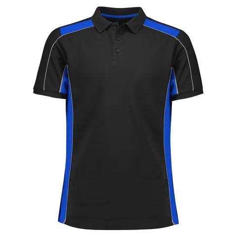 Biz Collection Grid Unisex Short Sleeve Polo