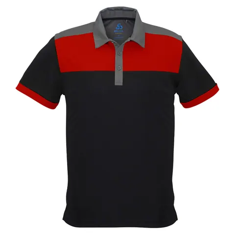 Biz Collection Charger Mens Short Sleeve Polo
