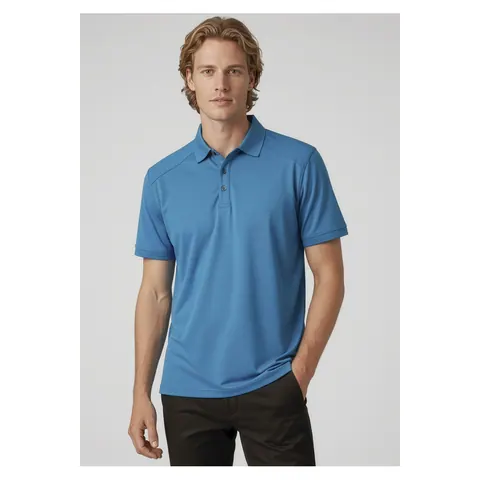 Biz Collection Mens Profile Short Sleeve Polo