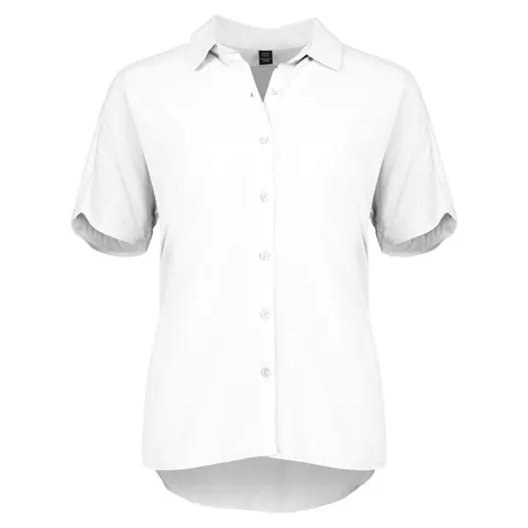Biz Corporates Dahlia Womens Short Sleeve Blouse