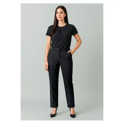 Biz Corporates Renew Womens Tapered Adjustable Waist Pant