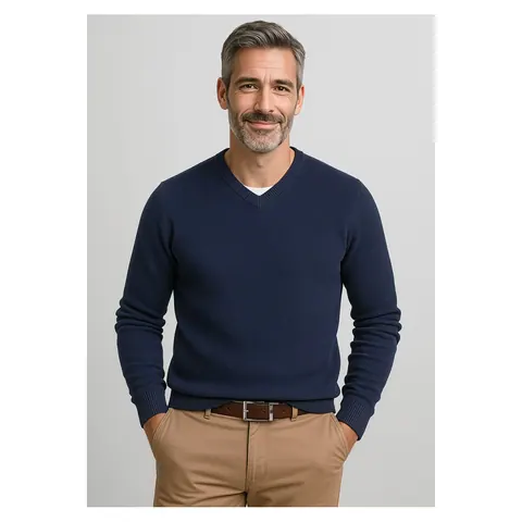 Biz Corporates Osaka Mens Pineapple Knit Jumper