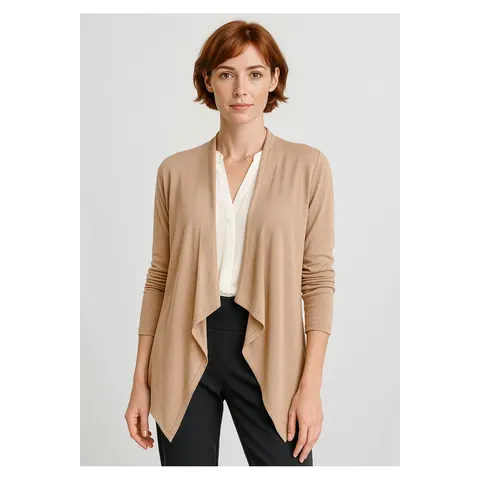 Biz Corporates Sofia Womens Waterfall Cardigan