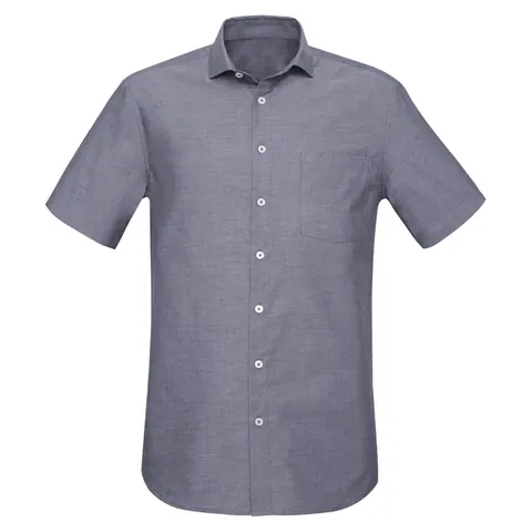 Biz Corporates Charlie Mens Classic Fit Short Sleeve Shirt