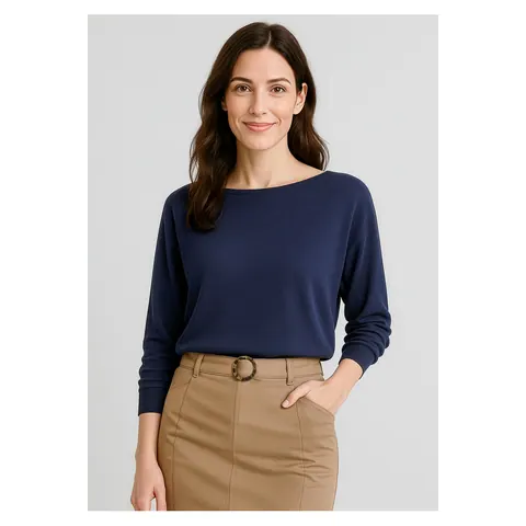 Biz Corporates Skye Womens Batwing Sweater Top