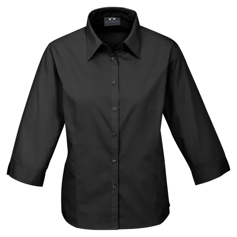Biz Collection Base Womens 3/4 Sleeve Shirt