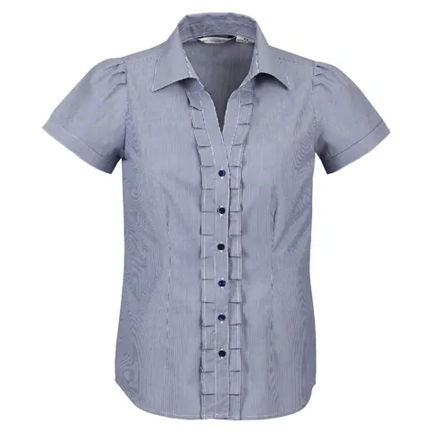 Biz Collection Edge Womens Short Sleeve Shirt