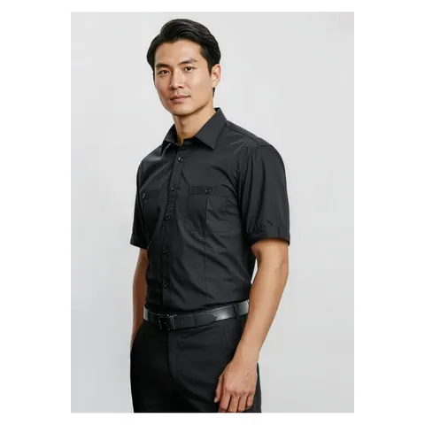 Biz Collection Bondi Mens Short Sleeve Shirt