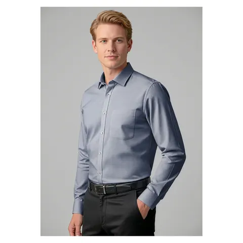 Biz Collection Bristol Mens Classic Long Sleeve Shirt