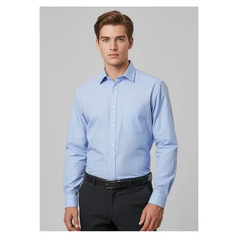 Biz Collection Euro Mens Long Sleeve Shirt