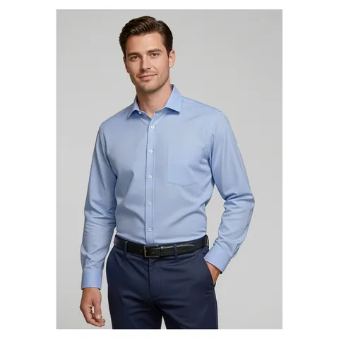 Biz Collection Regent Mens Long Sleeve Shirt