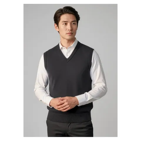 Biz Collection Woolmix Mens Knit Vest