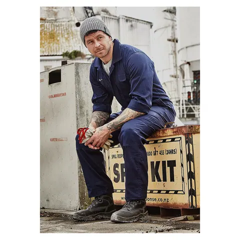 Syzmik Mens Lightweight Cotton Drill Overall
