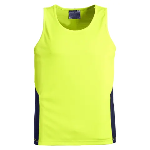 Syzmik Mens Hi Vis Squad Singlet