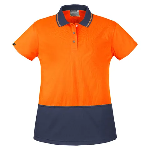 Syzmik Womens Hi Vis Basic Short Sleeve Polo