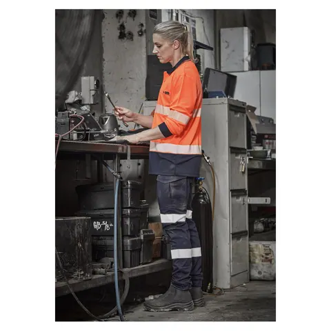 Syzmik Womens Essential Stretch Taped Cargo Pant - Cuffed