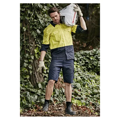Syzmik Mens Rugged Cooling Vented Short