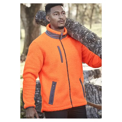 Syzmik Unisex Streetworx Full Zip Sherpa Fleece