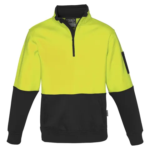 Syzmik Unisex Hi Vis 1/2 Zip Pullover