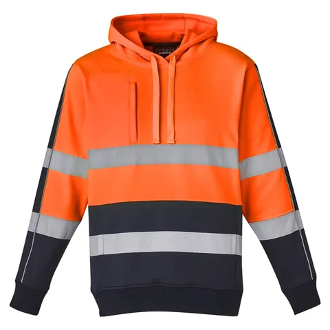 Syzmik Unisex Hi Vis Stretch Taped Hoodie