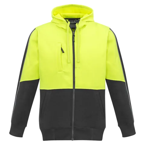 Syzmik Unisex Hi Vis Full Zip Hoodie