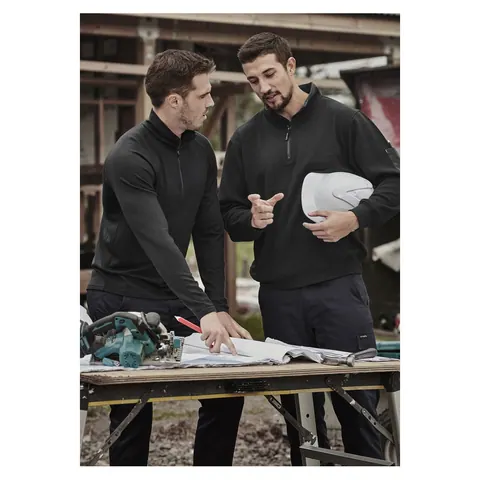 Syzmik Unisex Merino Wool Mid-Layer Pullover