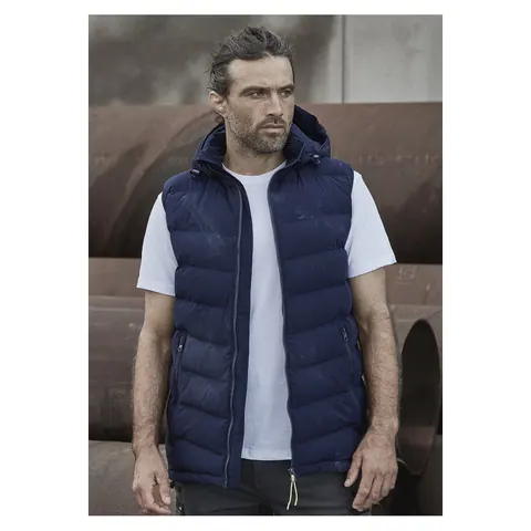 Syzmik Unisex Streetworx Hooded Puffer Vest